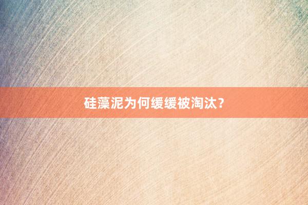硅藻泥为何缓缓被淘汰？